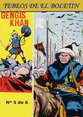 Los Tebeos de El Boletin numero 268: Gengis Khan numero 5