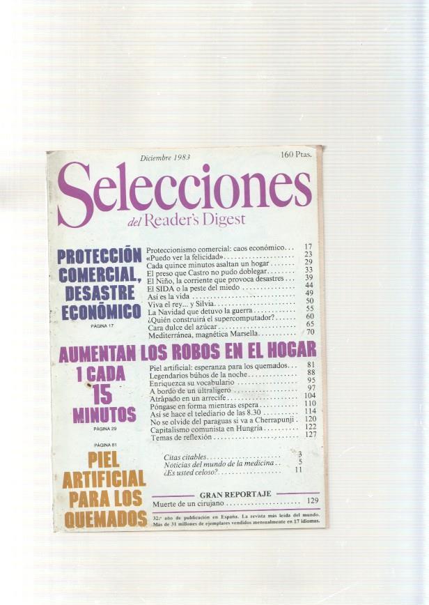 Selecciones del Reader s Digest, diciembre 1983: Proteccion comercial, desastre