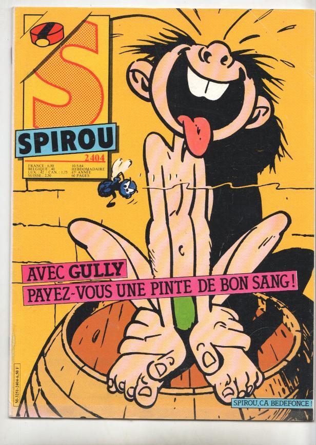 Revista Spirou num 2404, año 47, 10/5/84 - Avec Gully