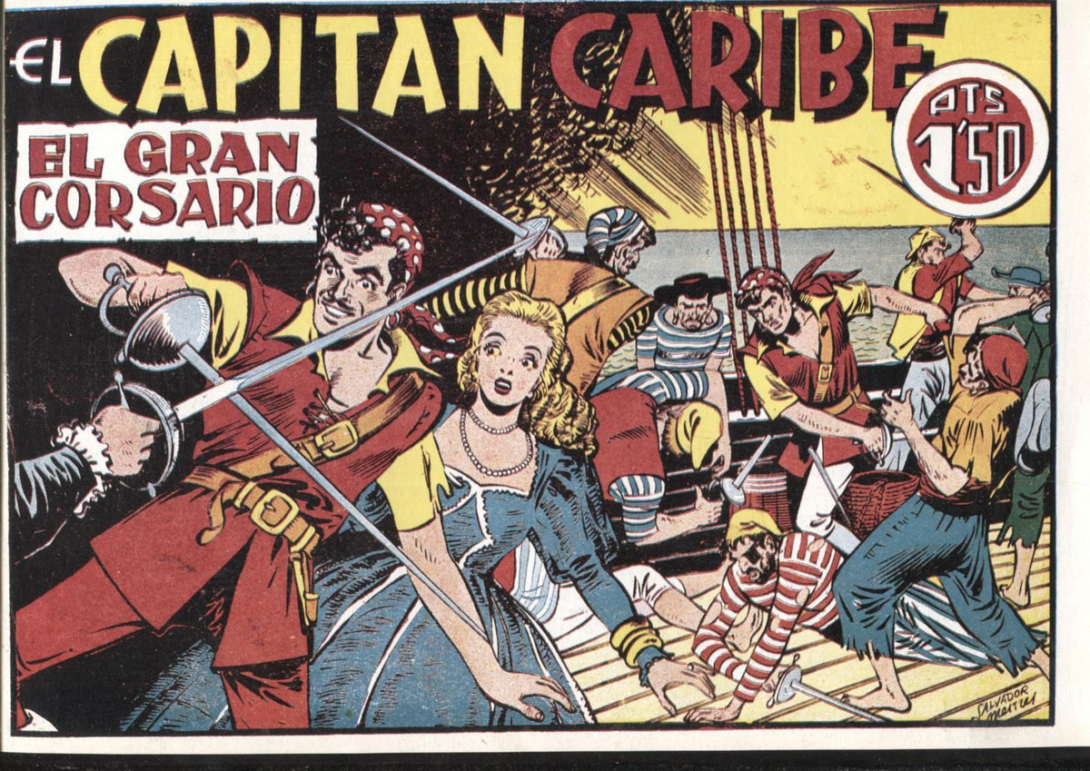 Facsimil: King Caribe el gran corsario: El gran corsario