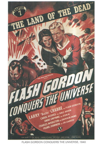 Poster DIN 4 numero 1158: Flash Gordon Conquers The Universe, 1940: Larry Buster Crabbe