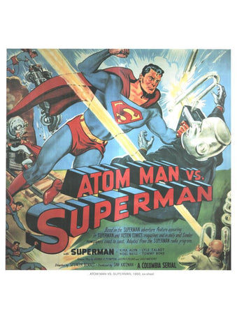 Poster DIN 4 numero 1160: Atom Man vs Superman, 1950