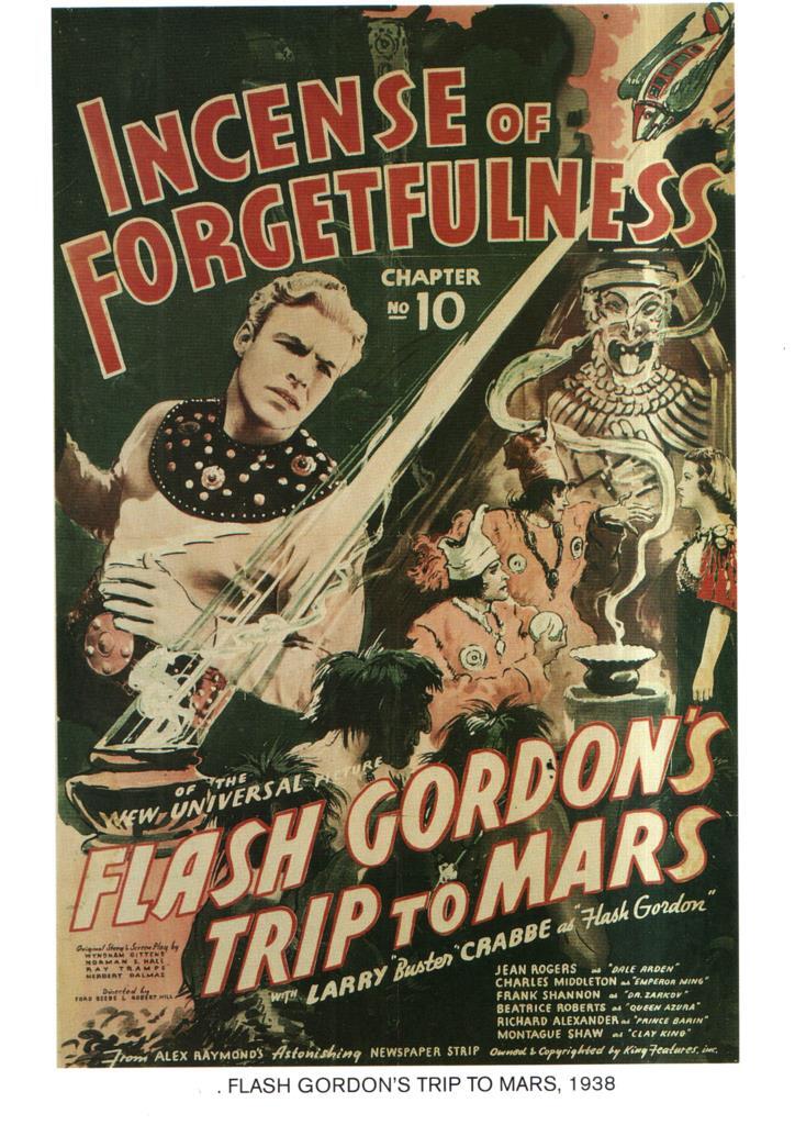 Poster DIN 4 numero 1164: Flash Gordon's Trip to Mars, 1938: capter 10: Incense of forgettulness