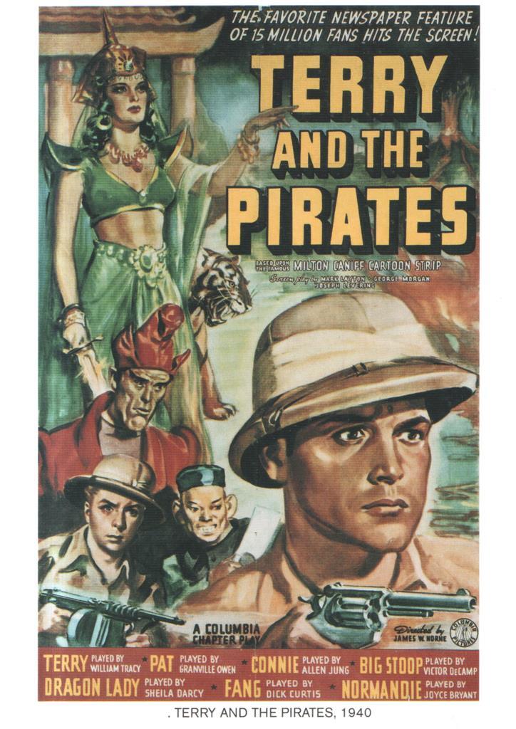 Poster DIN 4 numero 1172: Terry and the Pirates, 1940 