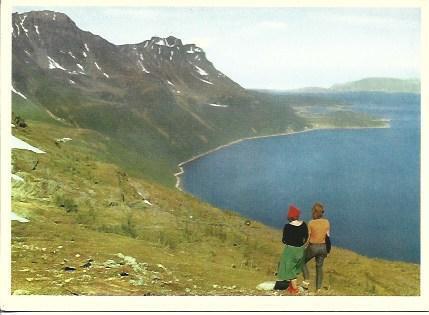 POSTAL A5151: Panoramica de Kvenangen, Noruega