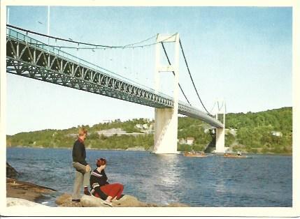 POSTAL A5150: Puente en Kristiansand, Noruega