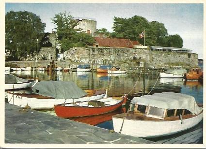 POSTAL A5148: Fortaleza de Kristiansand, Noruega