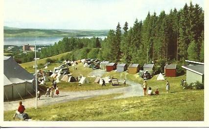 POSTAL A5141: Camping en Hedmarktoppen, Noruega