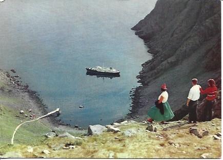 POSTAL A5139: Desfiladero en Nordkapp, Noruega