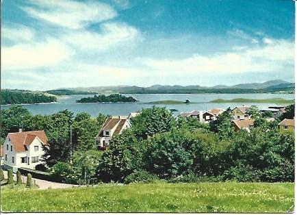 POSTAL A5138: Vista de Bryne, Noruega