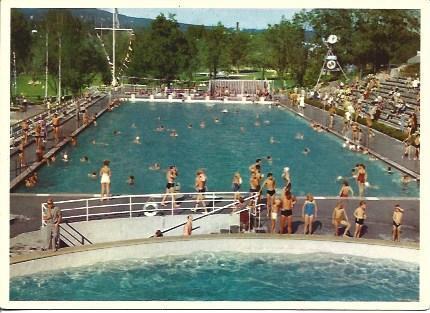 POSTAL A5183: Piscina en Oslo, Noruega