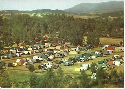 POSTAL A5180: Camping Bogstad en Oslo, Noruega