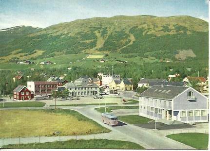 POSTAL A5178: Centro de Oppdal, Noruega