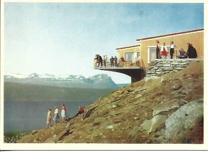 POSTAL A5173: Mirador del Restaurante Mountains en Narvik, Noruega