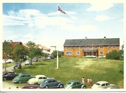 POSTAL A5124: Tranberg Minor en Gjovik, Noruega