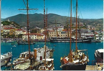 POSTAL A5087: Puerto de Sanremo