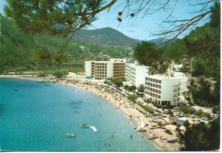 POSTAL A5074: Cala de San Vicente en Ibiza