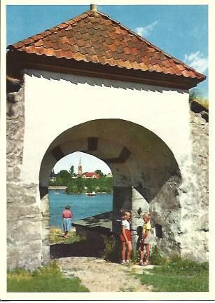 POSTAL A5120: Puerta de la ciudad de Fredrikstad, Noruega