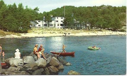 POSTAL A5116: Hotel Strand en Fevik, Noruega