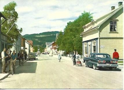 POSTAL A5111: Calle de Dokka en Noruega