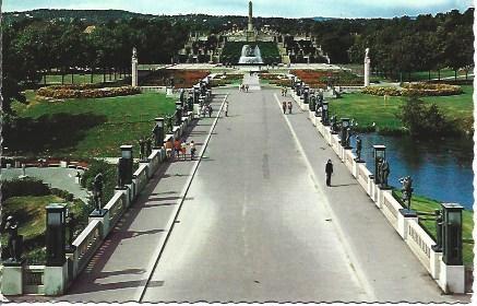POSTAL A5189: Puente de Videlandsparken, Noruega
