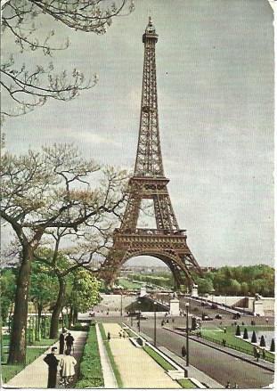 POSTAL A5282: La Torre Eiffel