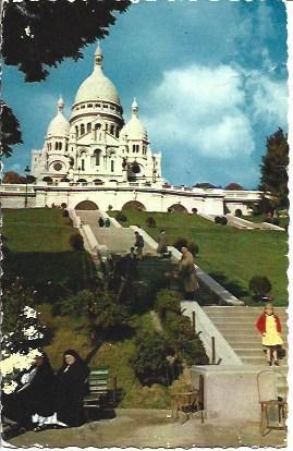 POSTAL A5280: Paris, le Sacre Coeur