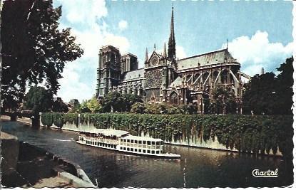 POSTAL A5270: Vista de Notre Dame en Paris