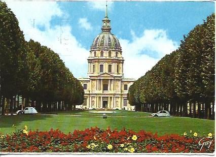 POSTAL A5259: La Dome des Invalides en Paris