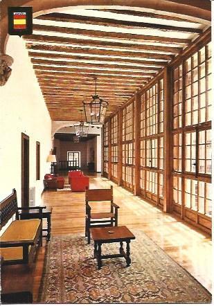 POSTAL A5312: Detalle del Parador de los Duques de Alba en Zamora
