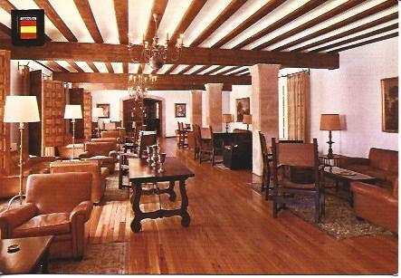 POSTAL A5311: Interior del Parador de los Duques de Alba en Zamora