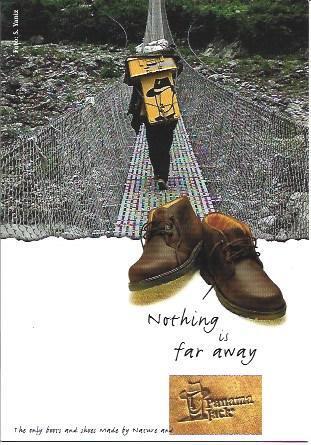 POSTAL A5307: Panama Jack. Nothing is far away