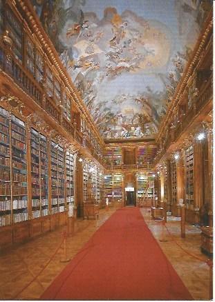 POSTAL A5301: Praga. Sala Filosofica