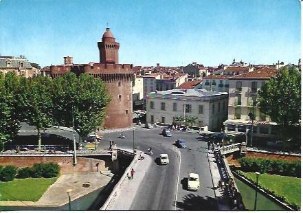 POSTAL A5293: Vista del Castillet de Perpignan