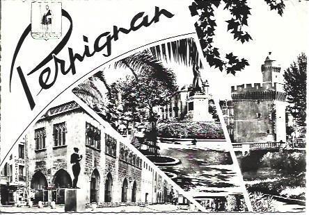 POSTAL A5289: Cade de France en Perpignan