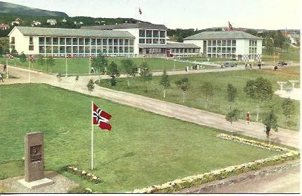 POSTAL A5212: Ayuntamiento de Sortland, Noruega