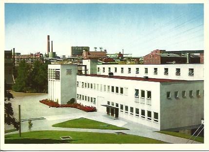 POSTAL A5209: Oficinas Hafslund en Sandefjord, Noruega