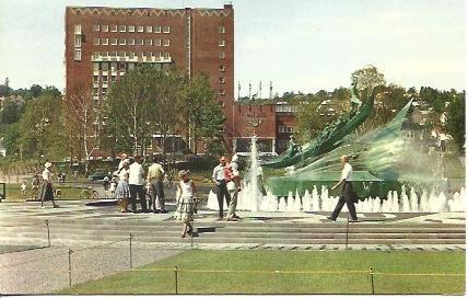 POSTAL A5206: Sandefjord. Park Hotel, Noruega