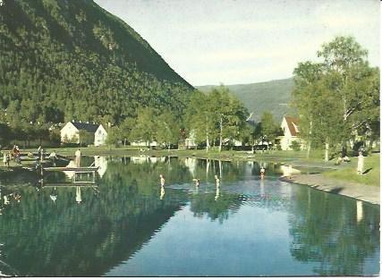 POSTAL A5201: Lago en Rjukan, Noruega