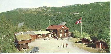 POSTAL A5200: Vista parcial de Rjukan, Noruega