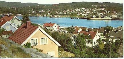 POSTAL A5195: Vista de Porsgrunn, Noruega