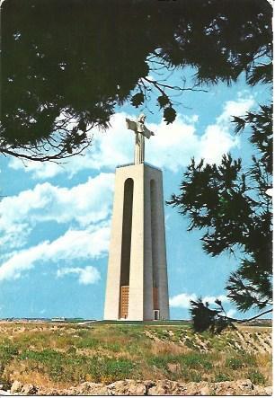 POSTAL A5246: Monumento a Cristo Rey en Almada, Portugal