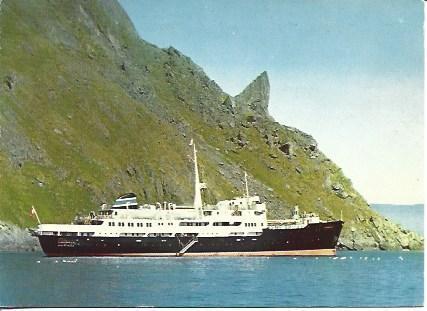 POSTAL A5237: El Express Coastal Liner, Noruega