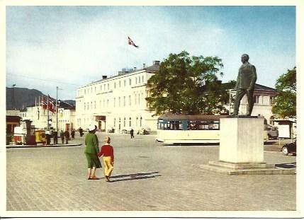 POSTAL A5229: Estacion de Trandheim, Noruega