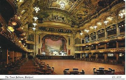 POSTAL A4889: The Tower Ballroon en Blackpool