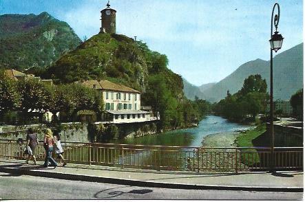 POSTAL A4881: Puente en Tarascon sur Ariege