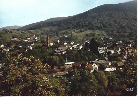 POSTAL A4880: Vista general de Soultzbach les Bains