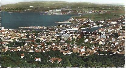 POSTAL A4878: Vista general de Siete, Francia