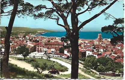 POSTAL A4875: Vista del golfo de Saint Tropez