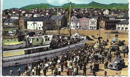 POSTAL A4866: Barco de Correos en Saint Pierre et Miquelon